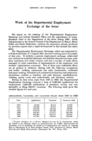 Work of the departmental employment exchange of the Seine