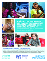 Políticas que favorecen a las familias y otras buenas prácticas laborales en el context del COVID-19: principales medidas que los empleadores pueden poner en práctica