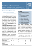 Fiscal space for social protection: options exist even in the poorest countries : eight options to expand social investments in 187 Countries