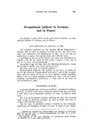 Occupational anthrax in Germany and in France