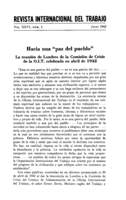 Hacia una "paz del pueblo": la reunión de Londres de la Comisión de Crisis de la O.I.T. celebrada en abril de 1942