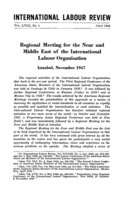 Regional Meeting for the Near and Middle East of the International Labour Organisation: Istanbul, November 1947