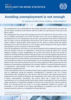 Avoiding unemployment is not enough: an analysis of other forms of labour underutilization