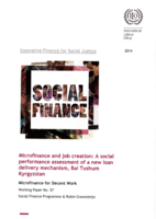 Microfinance and job creation: a social performance assessment of a new loan delivery mechanism, Bai Tushum Kyrgyzstan