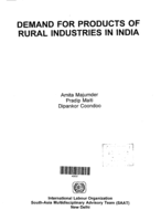 Demand for products of rural industries in India