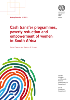 Cash transfer programmes, poverty reduction and empowerment of women in South Africa
