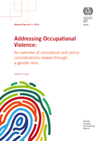Addressing occupational violence: an overview of conceptual and policy considerations viewed through a gender lens