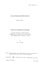 National research systems and the generation and diffusion of innovations: the horticultural industry in Kenya