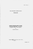 Alleviating unemployment: the special programmes adopted in Great Britain