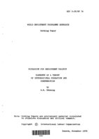 Elements of a theory of international migration and compensation