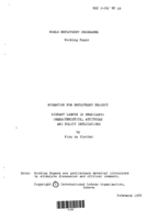 Migrant labour in Swaziland: characteristics, attitudes and policy implications