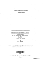 The effect on employment of change in technology in tea and coffee plantations in India: part A. Coffee