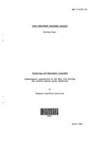 Technological acquisition in the Thai rice milling and related capital goods industries