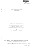 Preliminary assessment of labour movement in the Arab region: background, perspectives and prospects