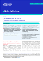 Les apprentis dans les pays où l'économie informelle est importante