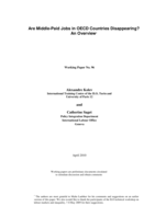 Are middle-paid jobs in OECD countries disappearing?: An overview