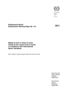 Rights at work in times of crisis: trends at the country-level in terms of compliance with international labour standards