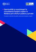 Strengthening childcare provision in Moldova through public and private efforts – opportunities and constraints: market system analysis of the childcare sector in Moldova