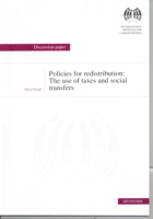Policies for redistribution: the use of taxes and social transfers
