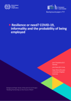 Resilience or need?: COVID-19, informality and the probability of being employed