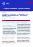 Trabajo infantil y trabajo forzoso en el Pakistán