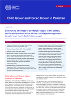 Child labour and forced labour in Pakistan