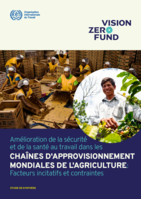 Amélioration de la sécurité et de la santé au travail dans les chaînes d'approvisionnement mondiales de l'agriculture: facteurs incitatifs et contraintes : étude de synthèse
