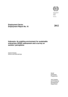Indonesia: an enabling environment for sustainable enterprises (EESE) assessment and a survey on workers' perceptions