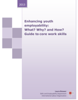 Enhancing youth employability: What?  Why? and How? Guide to core work skills