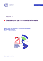 Statistiques de l’économie informelle, rapport soumis pour discussion à la 21e Conférence internationale des statisticiens du travail (Genève, 11-20 octobre 2023)