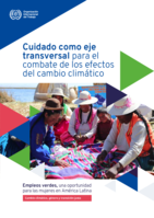 Cuidado como eje transversal para el combate de los efectos del cambio climático