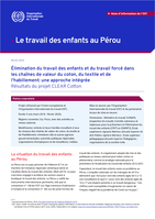 Le travail des enfants au Pérou