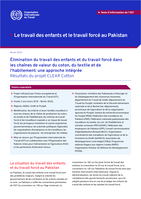 Le travail des enfants et le travail forcé au Pakistan