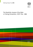 The flexibility clauses of the Work in Fishing Convention, 2007 (No. 188)
