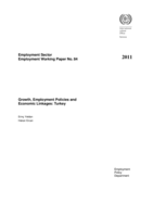Growth, employment policies and economic linkages: Turkey