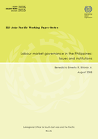 Labour market governance in the Philippines: issues and institutions