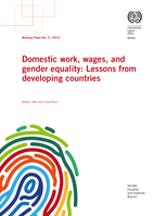 Domestic work, wages, and gender equality: lessons from developing countries