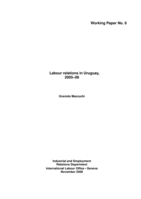 Labour relations in Uruguay: 2005-2008