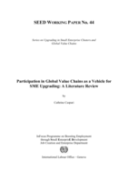 Participation in global value chains as a vehicle for SME upgrading: a literature review