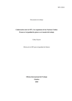 Colaboración entre la OIT y los organismos de las Naciones Unidas: promover la igualdad de género en el mundo de trabajo