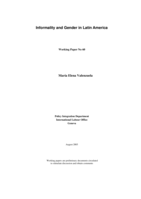 Informality and gender in Latin America