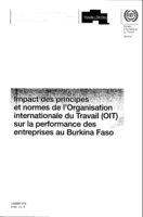 Impact des principes et normes de l'Organisation internationale du Travail (OIT) sur la performance des entreprises au Burkina Faso