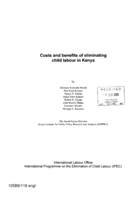 Costs and benefits of eliminating child labour in Kenya