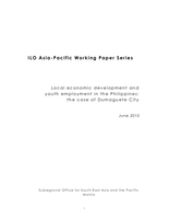 Local economic development and youth employment in the Philippines: the case of Dumaguete City