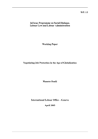 Negotiating job protection in the age of globalization