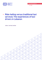 Ride-hailing versus traditional taxi services: the experiences of taxi drivers in Lebanon