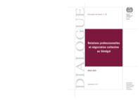 Relations professionnelles et negociation collective au Senegal