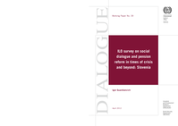 ILO survey on social dialogue and pension reform in times of crisis and beyond: Slovenia
