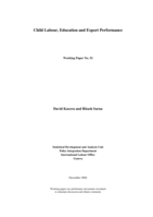 Child labour, education and export performance