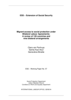 Migrant access to social protection under Bilateral Labour Agreements: a review of 120 countries and nine bilateral arrangements